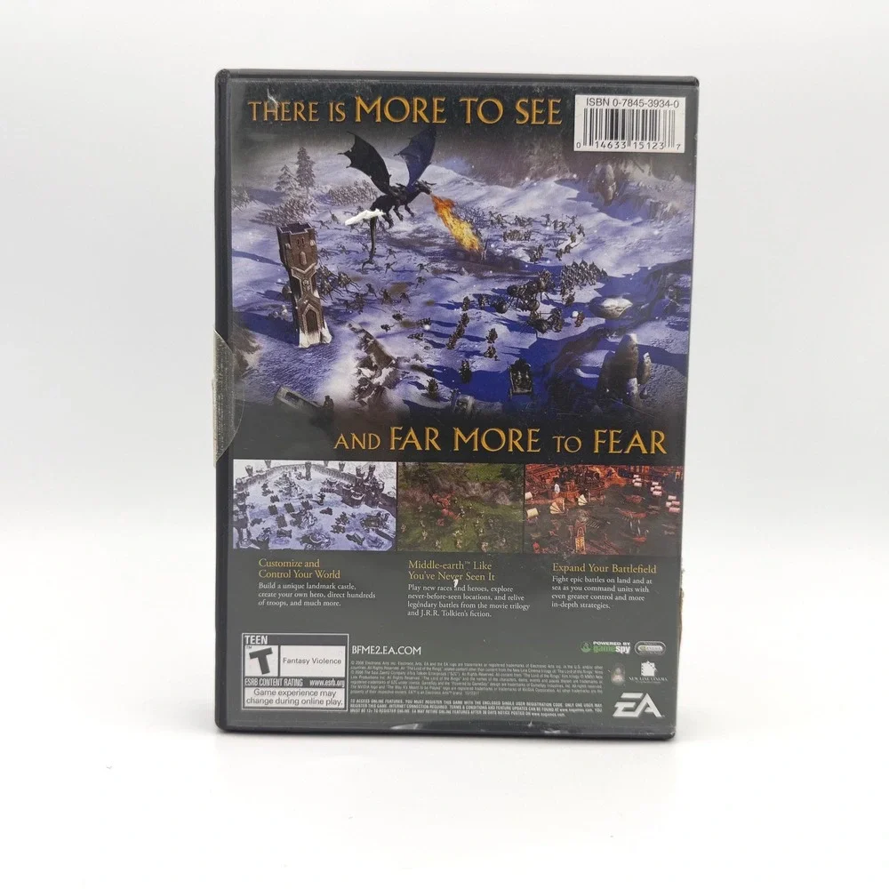 EA Lord of the Rings The Battle for Middle-Earth II PC CD-ROM READ